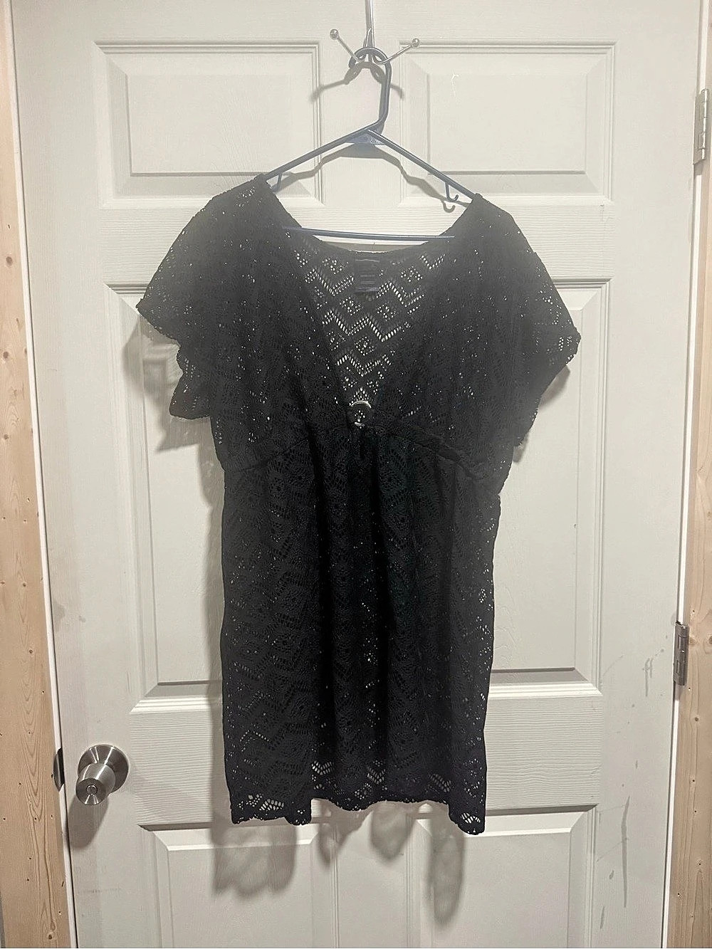 catalina Black Lace Tunic Size 2X NWT